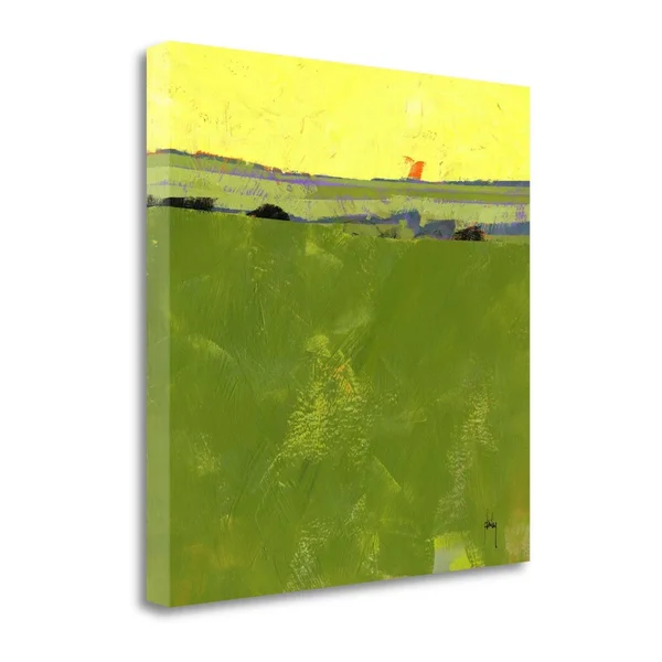 Porch & den Paul Bailey &Hot Sky Over Lazy Fields&& Gallery Wrap Canvas - 35 x 35