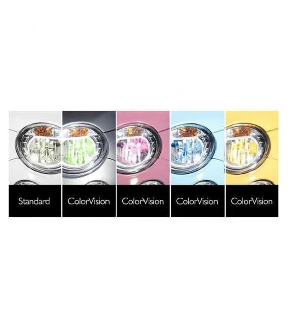 Philips Colorvision Yellow Car Headlight Bulb 12342CVPYS2 Accessories