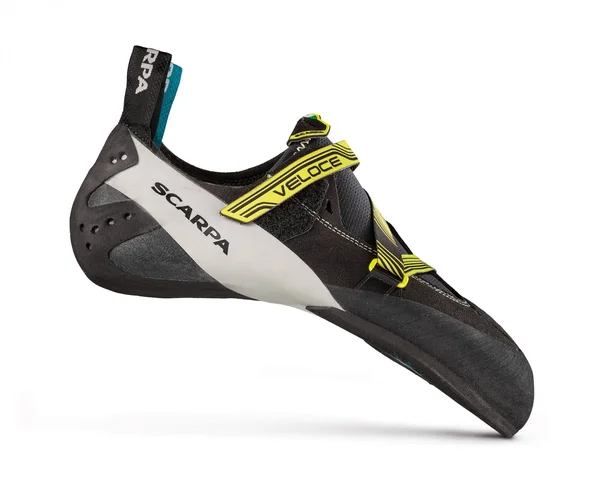 Scarpa Veloce Yellow-Black - Mens Climbing Shoes, Size US 7 2/3 - Color Black - Yellow