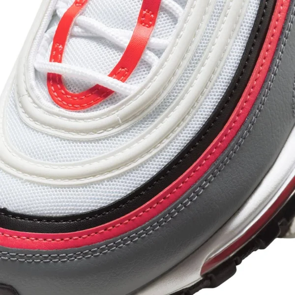 Nike Air Max 97 Men's Shoes White-Laser Crimson cw5419-100