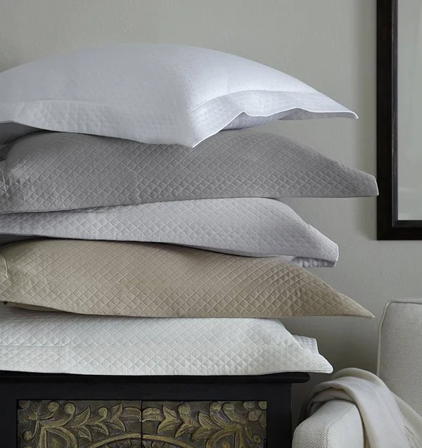 Sferra Bari Euro Sham - White