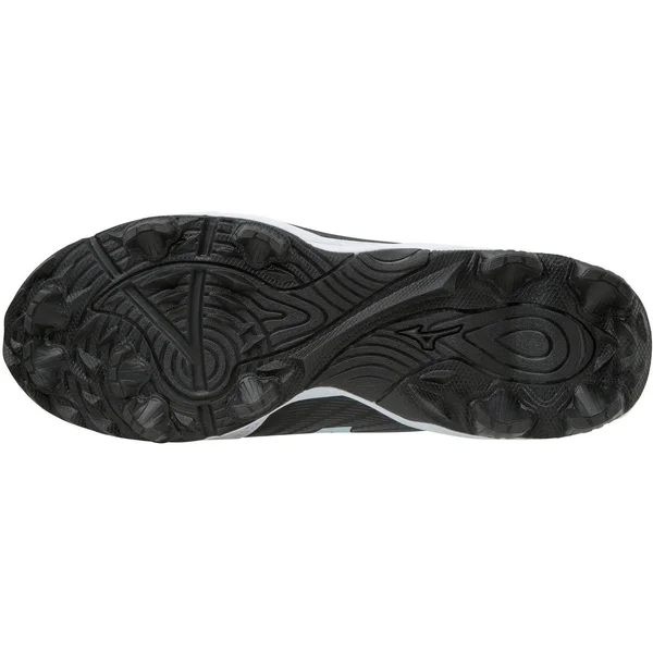 Mizuno 9-Spike Advanced Finch Franchise 7 Womens Molded Softball Cleat - Size: 10.5, Black