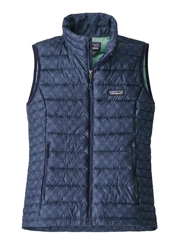 Patagonia Down Sweater Vest - Women's Solar Pow/Beryl Green, L