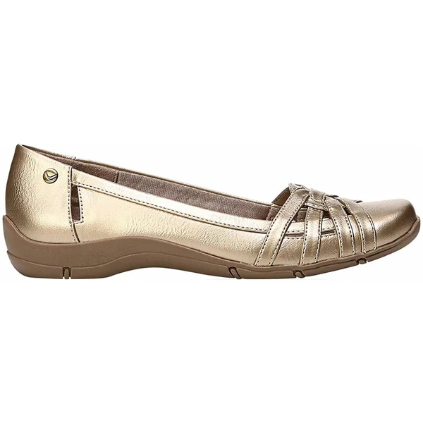 LifeStride Soft Gold Diverse Flat