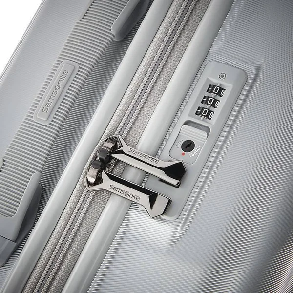 Samsonite Xcalibur XLT Hardside Carry-On Luggage Spinner - Silver
