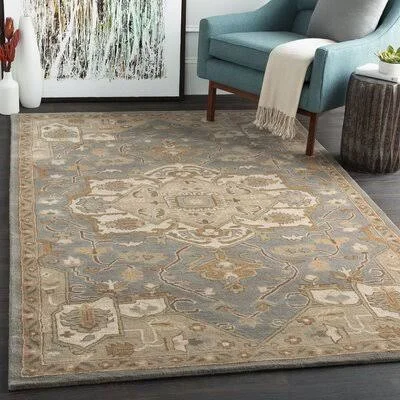 Sascha Oriental Handmade Tufted Wool Multicolor Area Rug Darby Home Co Rug Size: Runner 2&6x22 x 8&