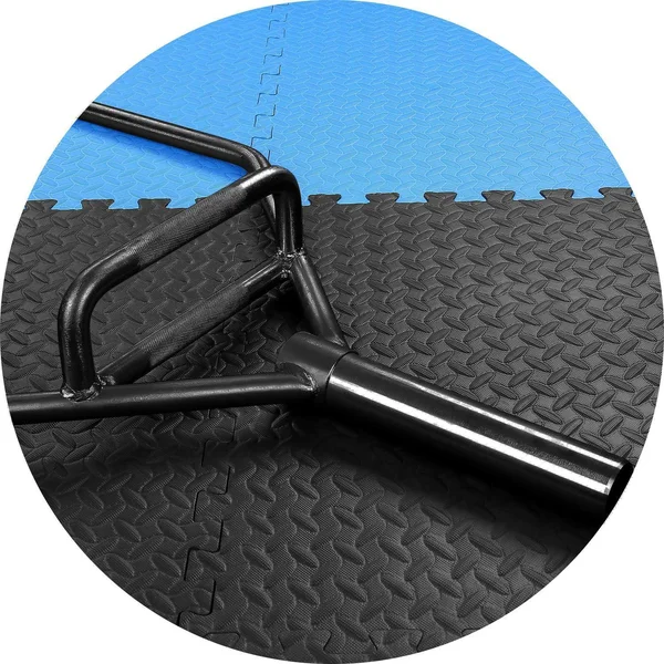 Everyday Essentials Olympic 2-Inch Hex Weight Lifting Trap Bar - 1000-Pound Capacity