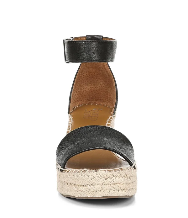 Franco Sarto Clemens Wedge Sandals - White