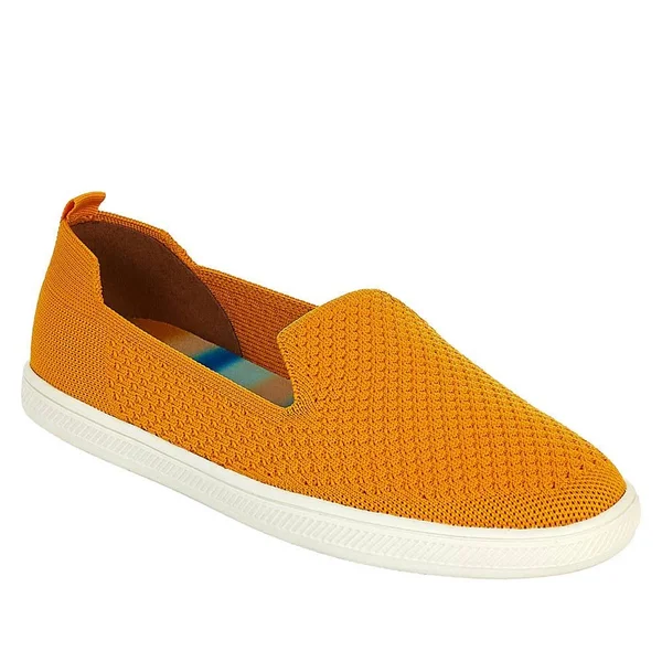 Vince Camuto Cabreli Knit Slip-On Flat - Satsuma Spritz - Size 9