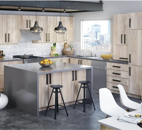Wilora Paloma Cortina Conch Shell 15x22 x 34.75x22 x 24x22 1 Full-Height Door Base Cabinet, Engineered Wood RCS-B15FH