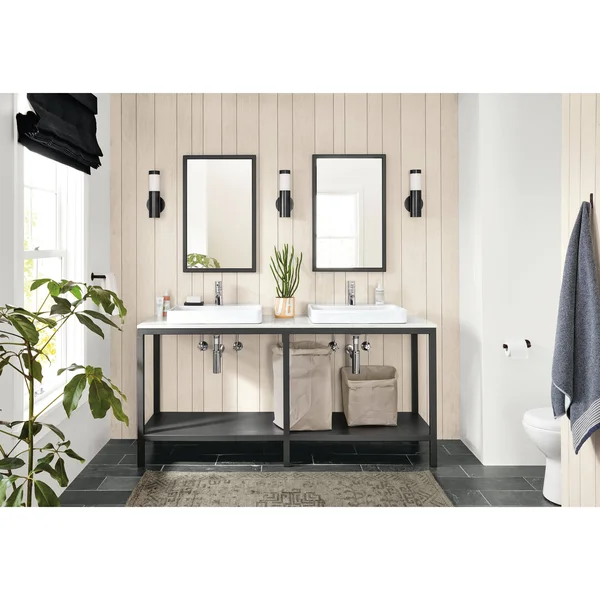 Room & Board, Modern Soho Mirror 1.5D 30W 40H in Taupe Grey