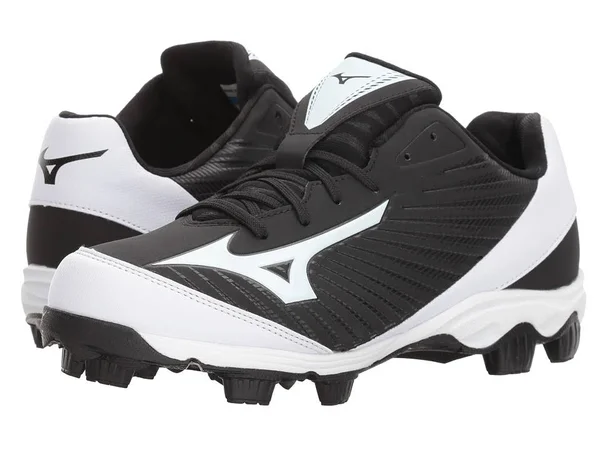 Mizuno 9-Spike Advanced Finch Franchise 7 Womens Molded Softball Cleat - Size: 10.5, Black