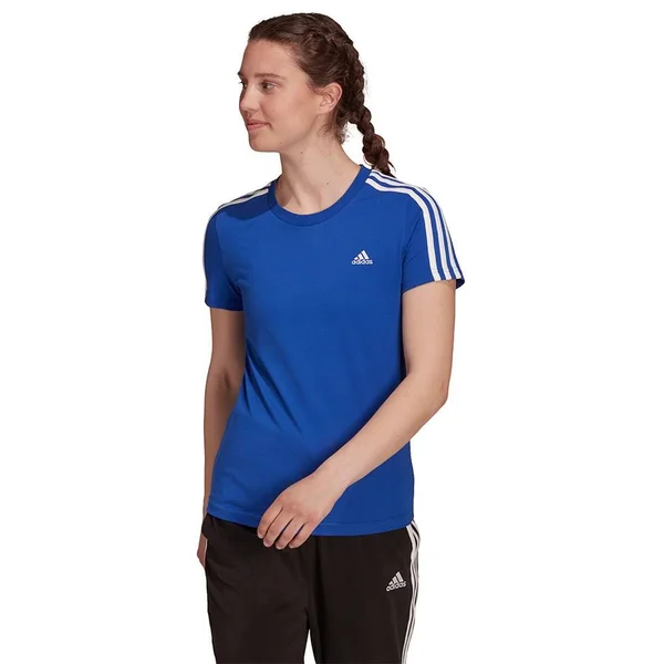 Adidas 3 Stripes Short Sleeve T-Shirt L