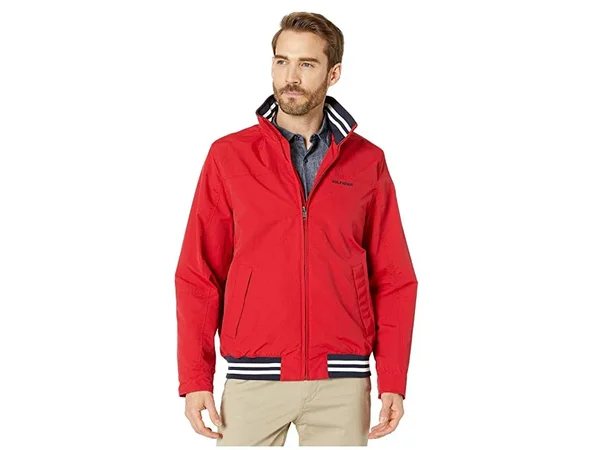 Tommy Hilfiger Men's New Regatta Parka Jacket - Racing Red - S