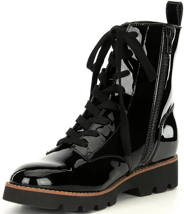 Women's Vionic Lani Lace-Up Boot - Size 6 M - Black