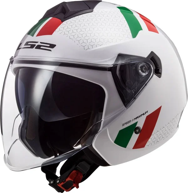 LS2 OF573 Twister II Combo Jet Helmet - Multicolored, Size 2XL