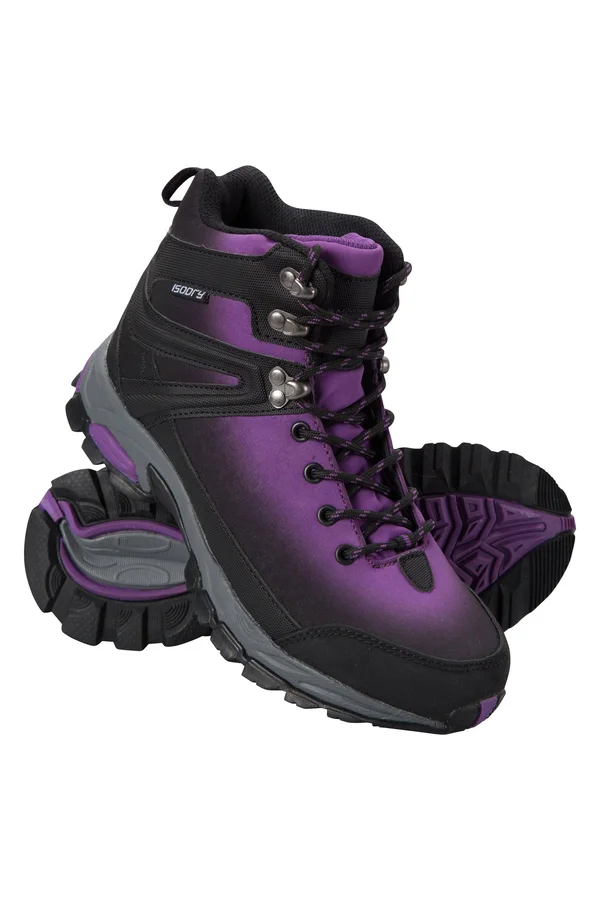 Mountain Warehouse Intrepid Womens Softshell Waterproof Hiking Boots