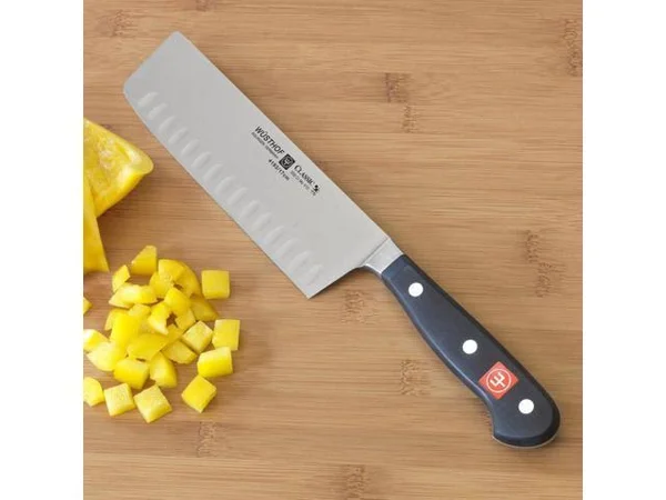 Wusthof Classic Nakiri Hollow Edge Knife, 7-in