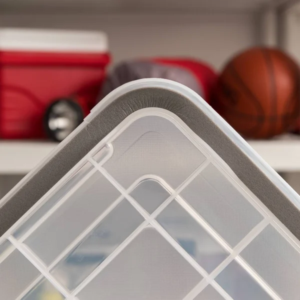 Iris 19 Qt. Weathertight Storage Box in Clear (5-Pack)