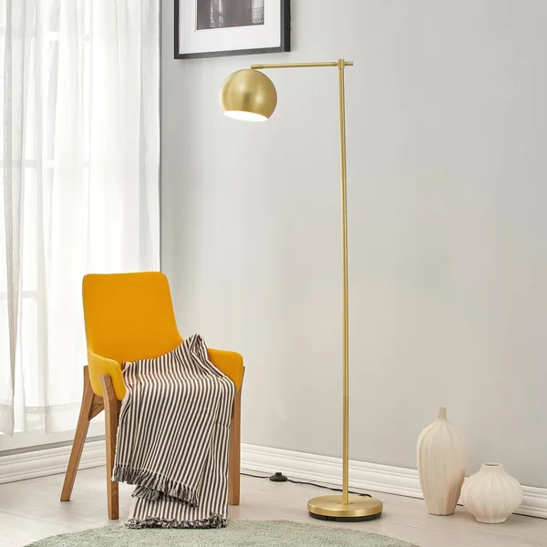 Light Society Mobley Floor Lamp (Brushed Brass)