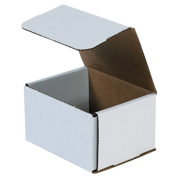 8x22 x 7x22 x 4x22 White Corrugated Mailers - 50/Bundle M874