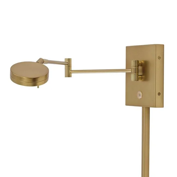 George Kovacs P4308-647 LED Swing Arm Wall Lamp, Copper Bronze Patina