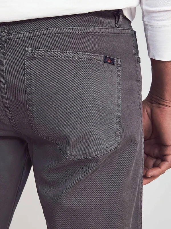Faherty Men's Comfort Twill 5-Pocket 2.0 Pants - Rugged Grey - Size 29, Cotton Blend