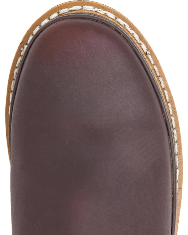 Men's Brown Georgia Giant Wedge Romeo Work Shoe Size 6.5