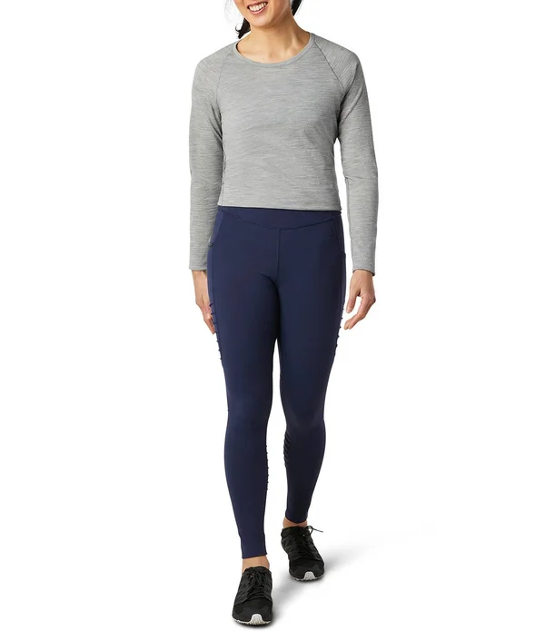Smartwool Merino Sport Moto Tight - Women's Black, L