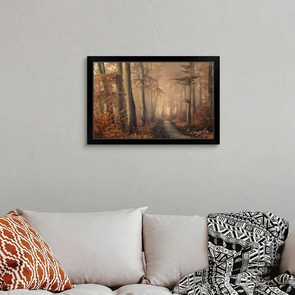 Brown Beauty - Black Framed Wall Art, 30x20, Great Big Canvas