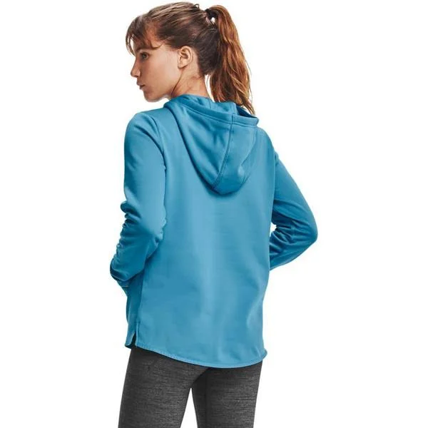 Under Armour Women's Fleece Big Logo Chenille/Shine Hoodie