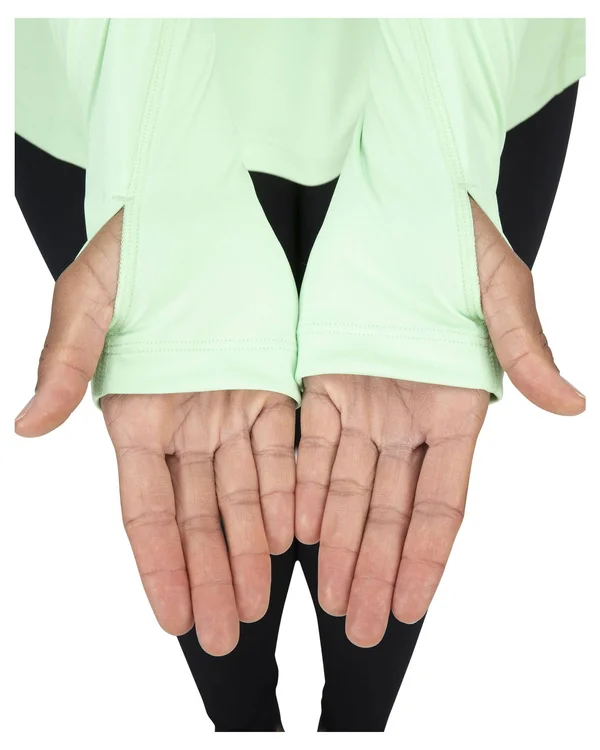 Simms Women's Solarflex Crewneck, Melon, XXL