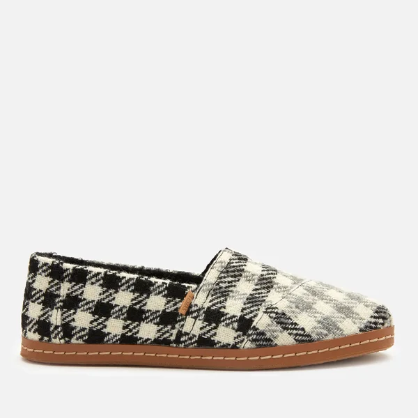 Toms Alpargata Slip-On Pumps - Black - Loafers
