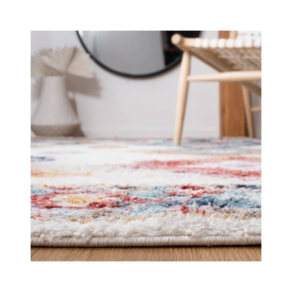 Safavieh Calista Rug Collection CAL142A - Ivory - Blue - 9' x 12'