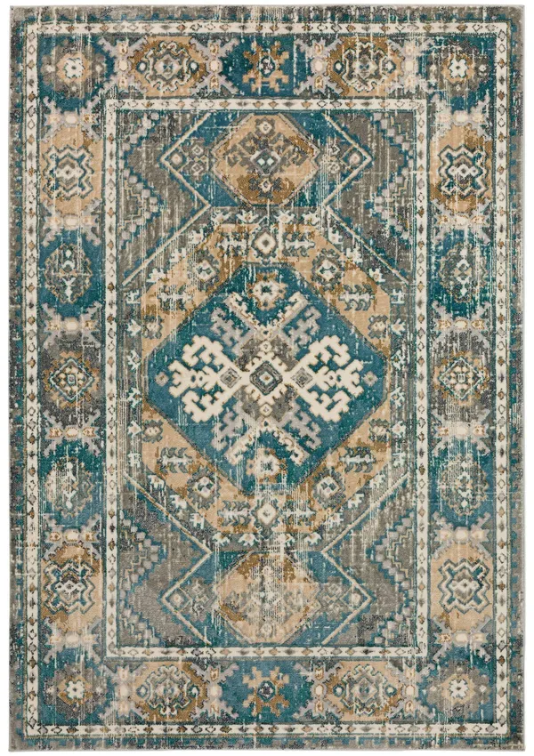 Dalyn Karma KM22 Charcoal Area Rug 2&3x22x7&5x22
