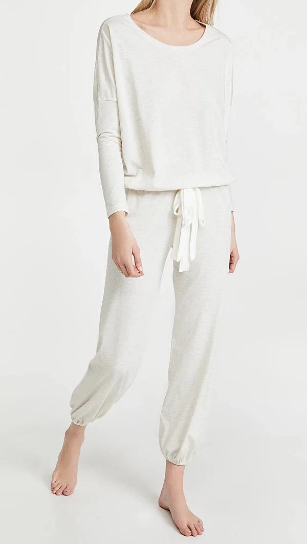 Eberjey Heather Cropped Pants