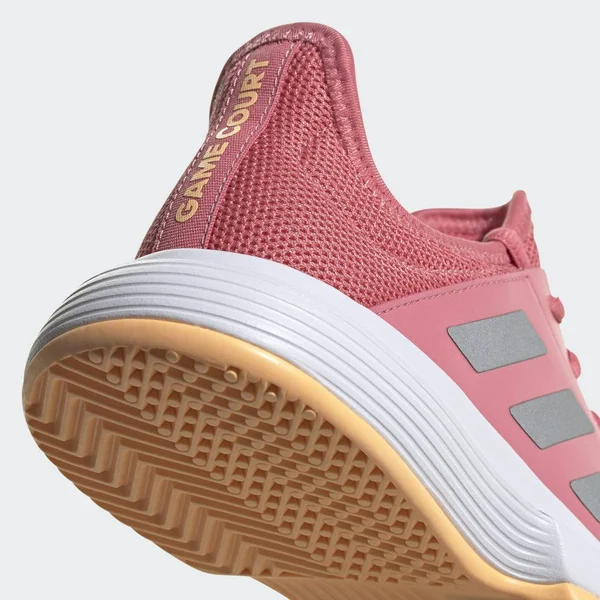 Adidas Women's GameCourt Tennis Shoes, Pink