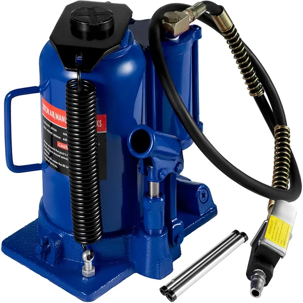 Vevor Air Hydraulic Bottle Jack 20 Ton Manual 44092lb Heavy Duty Auto Truck RV Repair