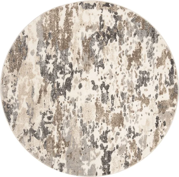 Safavieh Spirit Taupe/Ivory 4 ft. x 6 ft. Floral Area Rug
