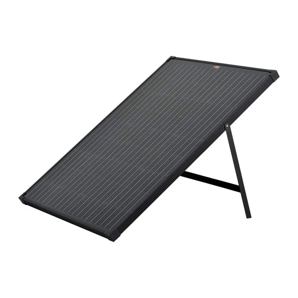 100 Watt Portable Solar Panel Black, Size: 1.3 in
