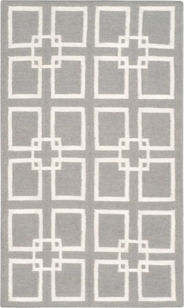 Safavieh 5& x 8& Martha Stewart Square Dance Cement Gray Rug
