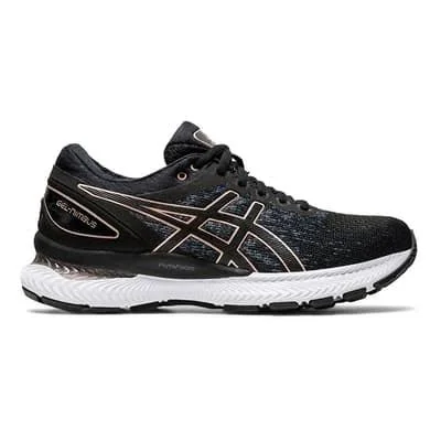 Asics Womens GEL-Nimbus 22 Knit Black/Black