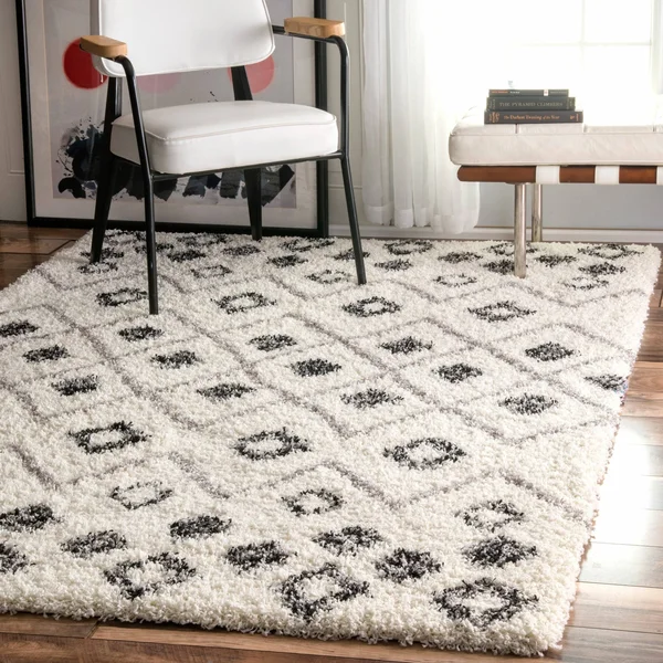 Carson Carrington Sula Moroccan Variations Trellis Shag Rug