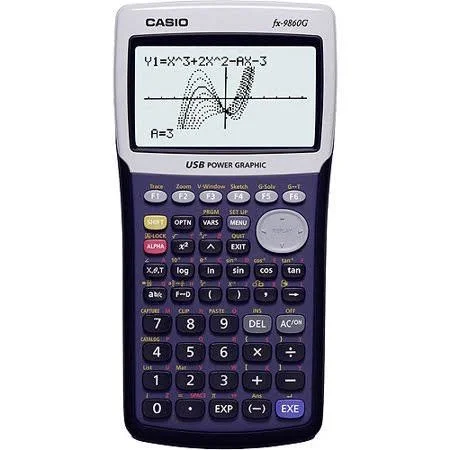 Casio FX-9860G Graphing Calculator - 10 Digits