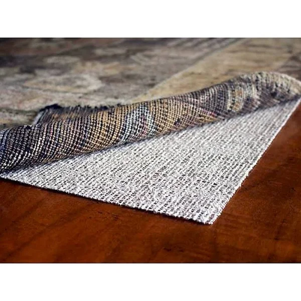 RugPadUSA Nature&s Grip Non-Skid Jute and Natural Rubber Eco Friendly Rug Pad - Rug Size: 6& x 9&