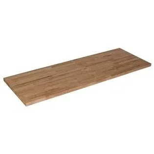 Hardwood Reflections T Butcher Block Countertop 1-1/2x22 x 25x22 x 50x22 Customizable