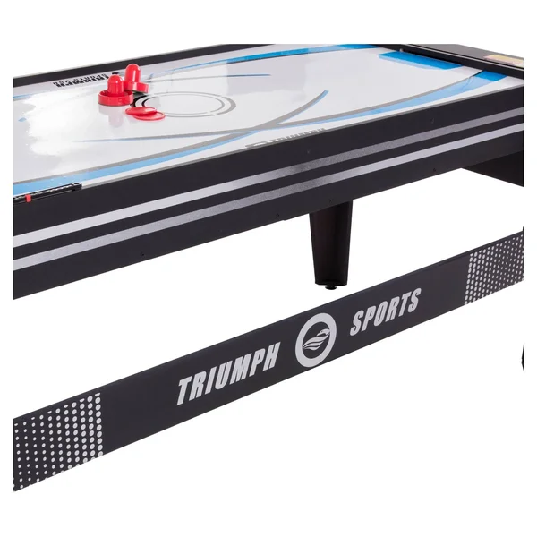 Triumph 45-6065 72x22 4-in-1 Multi Game Swivel Table (Table Tennis Air Hockey Billiard Table Football) with Adjust Table