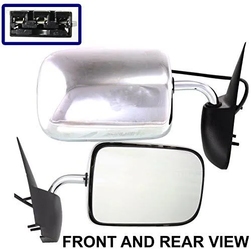 Dodge Full Size Pickup 94-97 Side Mirror Right Passenger - Power, Chrome DG32ER