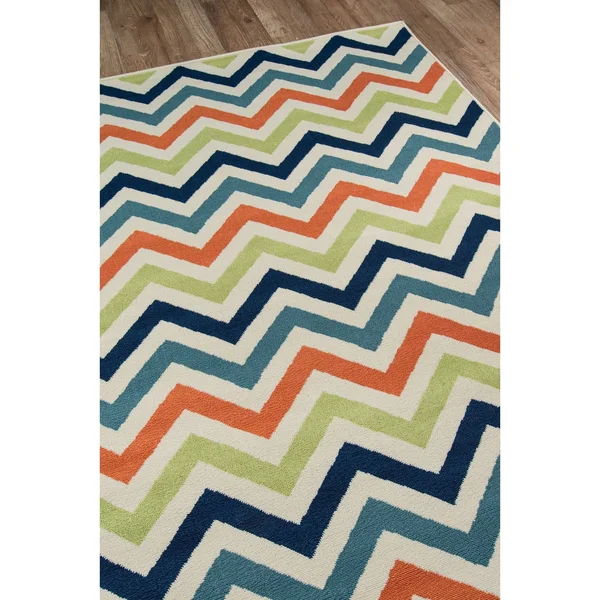 Momeni Baja Area Rug, Navy, 7&10x22 x 10&10x22