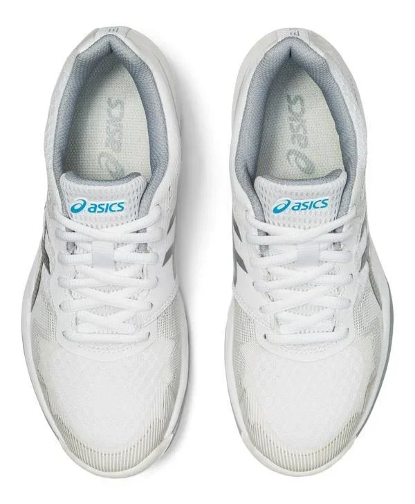 Asics Women's Gel-Tactic - White/Aqua, 14